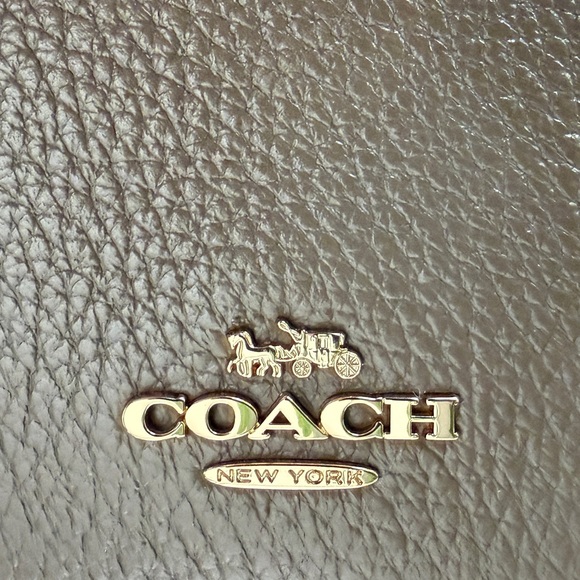 Coach Zip Card Case in Dark Stone - Picture 6 of 7